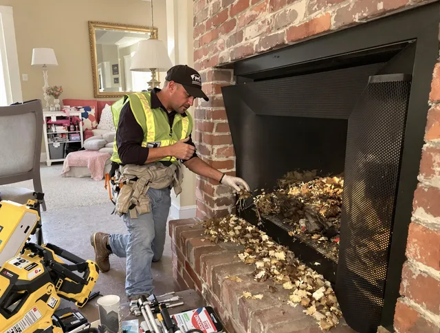 Safe screening installation by Swampscott Chimney Sweep in Swampscott, MA
