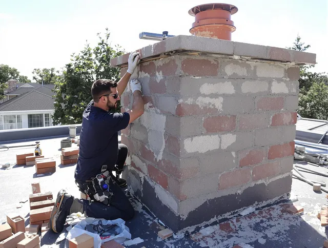 Advanced chimney repair process by Swampscott Chimney Sweep in Swampscott, MA
