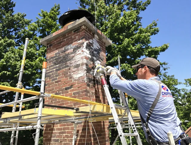 Structural chimney repair by Swampscott Chimney Sweep in Swampscott, MA