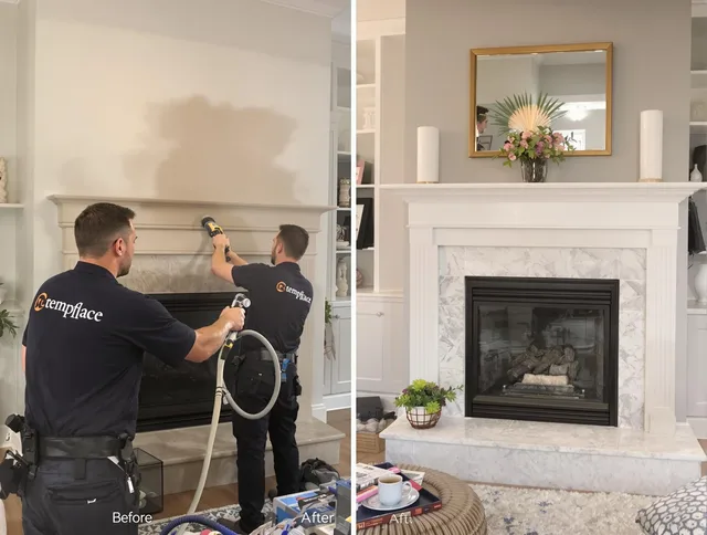Professional soot removal by Swampscott Chimney Sweep team in Swampscott, MA